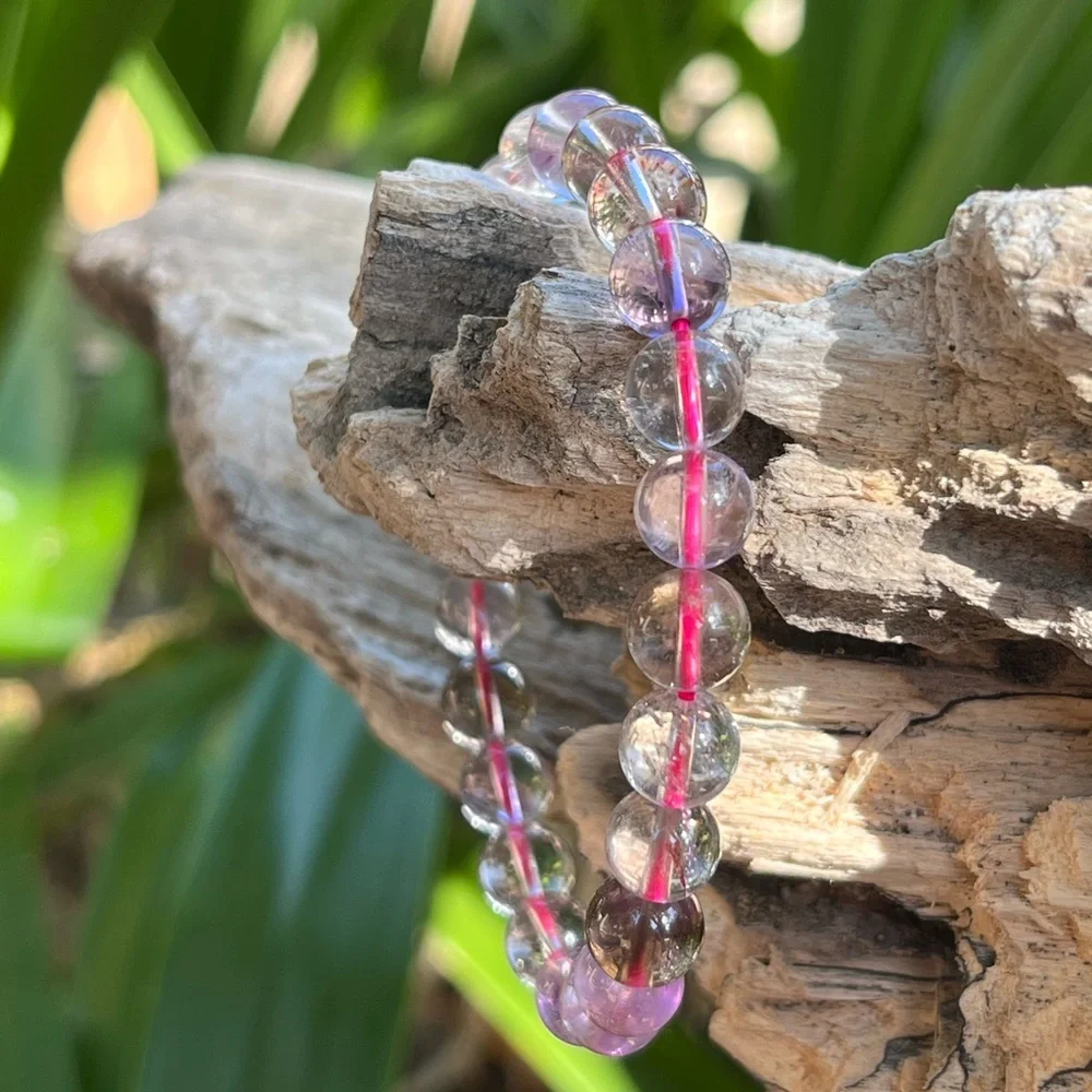 8mm stretchable super seven‎ bracelet
